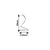 Rábalux , 5469 , Anais , Table lamps , silver , IP20 , 4000