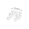 Rábalux , 5500 , Steve , Bathroom lights , white , IP44 , GU10 , 4000