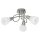 Rábalux , 5532 , Jenna , Ceiling lights , satin chrome , IP20 , E14