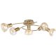 Rábalux , 5552 , Holly , Ceiling lights , antique gold , IP20 , E14