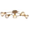 Rábalux , 5552 , Holly , Ceiling lights , antique gold , IP20 , E14