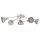 Rábalux , 5561 , Holly , Ceiling lights , chrome , IP20 , E14