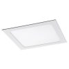 Lois ceil.,in-built,LED18W,square,white