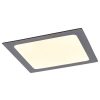 Lois ceil.,in-built,LED18W,square,white