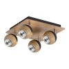 Rábalux , 5616 , Arthur , Spotlights , oak , IP20 , GU10
