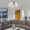 Rábalux , 5691 , Connor , Ceiling lights , satin chrome , IP20 , E14
