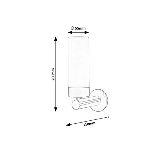 Rábalux , 5713 , Betty , Bathroom lights , chrome , IP44 , 4000