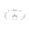 Rábalux , 5714 , Betty , Bathroom lights , chrome , IP44 , 4000