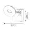 Rábalux , 5716 , Beata , Bathroom lights , chrome , IP44 , 4000
