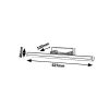 Rábalux , 5727 , Silas , Bathroom lights , chrome , IP44 , 4000
