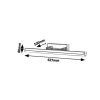 Rábalux , 5727 , Silas , Bathroom lights , chrome , IP44 , 4000