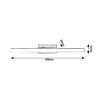 Rábalux , 5781 , Bastian , Bathroom lights , chrome , IP44 , 4000