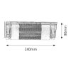 Rábalux , 5800 , Periodic , Wall lights , chrome , IP20 , E14