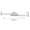 Rábalux , 5895 , Antonia , Bathroom lights , chrome , IP44 , 4000