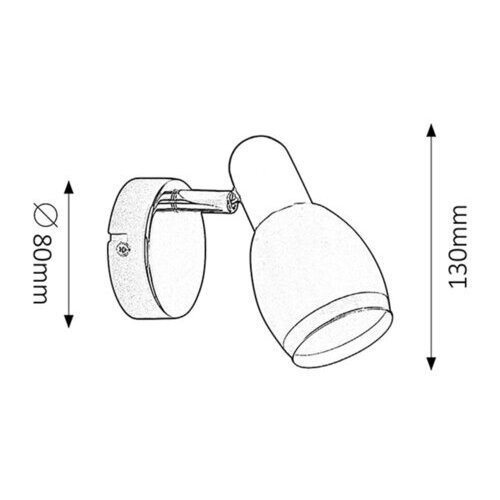 Rábalux , 6060 , Elite , Spotlights , chrome , IP20 , E14