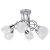 Rábalux , 6085 , Dave , Ceiling lights , chrome , IP20 , E14