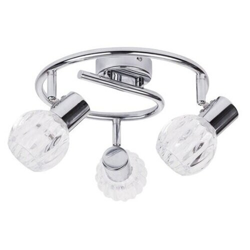 Rábalux , 6093 , Lauren , Spotlights , chrome , IP20 , E14