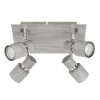Rábalux , 6128 , Merkur , Spotlights , silver oak , IP20 , GU10