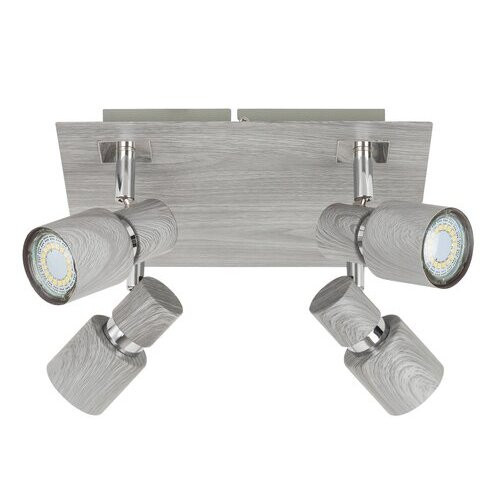 Rábalux , 6128 , Merkur , Spotlights , silver oak , IP20 , GU10