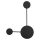 Rábalux , 6258 , Amadeo , Wall lights , black , IP20 , 4000