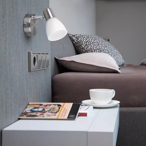 Rábalux , 6301 , Soma , Spotlights , satin chrome , IP20 , E14