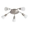 Rábalux , 6305 , Soma , Ceiling lights , satin chrome , IP20 , E14