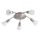 Rábalux , 6305 , Soma , Ceiling lights , satin chrome , IP20 , E14