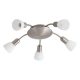 Rábalux , 6305 , Soma , Ceiling lights , satin chrome , IP20 , E14