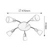 Rábalux , 6310 , Soma , Ceiling lights , bronze , IP20 , E14