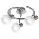 Rábalux , 6343 , Aurel , Spotlights , satin chrome , IP20 , E14