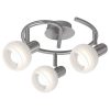 Rábalux , 6343 , Aurel , Spotlights , satin chrome , IP20 , E14
