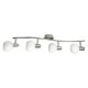 Rábalux , 6344 , Aurel , Spotlights , satin chrome , IP20 , E14