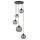 Rábalux , 6440 , Tanesha , Pendants , black , IP20 , E27