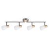 Rábalux , 6489 , Gavin , Spotlights , satin chrome , IP20 , E14