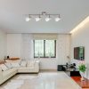 Rábalux , 6489 , Gavin , Spotlights , satin chrome , IP20 , E14