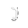 Rábalux , 6778 , Berry , Table lamps , white , IP20 , 4000