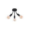 Rábalux , 6808 , Almus , Ceiling lights , black , IP20 , E27