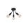 Rábalux , 6808 , Almus , Ceiling lights , black , IP20 , E27