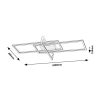 Rábalux , 6814 , Ashton , Ceiling lights , matte black , IP20 , 3000