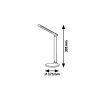 Rábalux , 6979 , Osias , Table lamps , white , IP20 , 2700-6500
