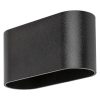 Rábalux , 7023 , Kaunas , Wall lights , matte black , IP20 , G9