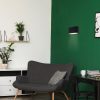 Rábalux , 7023 , Kaunas , Wall lights , matte black , IP20 , G9