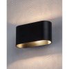 Rábalux , 7023 , Kaunas , Wall lights , matte black , IP20 , G9