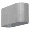 Rábalux , 7025 , Kaunas , Wall lights , brushed aluminium , IP20 , G9