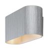 Rábalux , 7025 , Kaunas , Wall lights , brushed aluminium , IP20 , G9