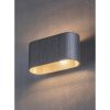 Rábalux , 7025 , Kaunas , Wall lights , brushed aluminium , IP20 , G9