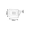 Rábalux , 7063 , Flood , Floodlight , black , IP65 , 4000