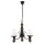 Rábalux , 7078 , Petronel , Chandeliers , matte black , IP20 , E27