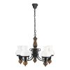Rábalux , 7079 , Petronel , Chandeliers , matte black , IP20 , E27