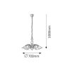 Rábalux , 7095 , Rustic 3 , Chandeliers , bronze , IP20 , E14